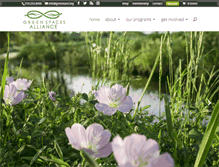 Tablet Screenshot of greensatx.org